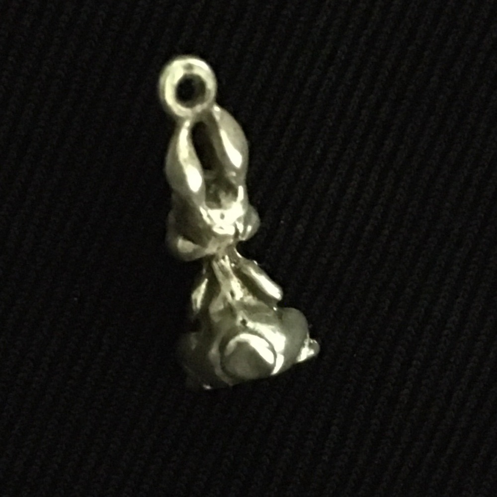 Sterling Rabbit Charm - Picture 3 of 3